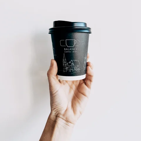 balance cofe and wine | references - branded take away cups | takeawaycup.eu
