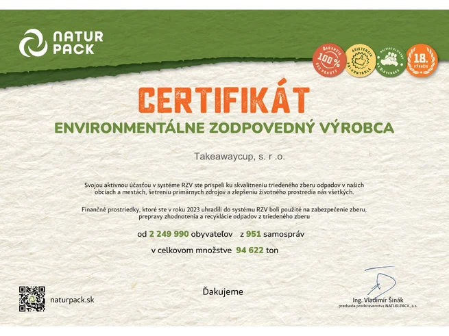 certified production of packaging - paper and plastic takeaway cups | takeawaycup.eu