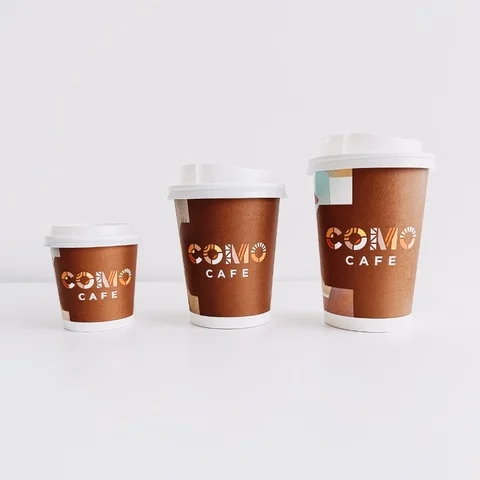 COMO CAFE | references - branded take away cups | takeawaycup.eu