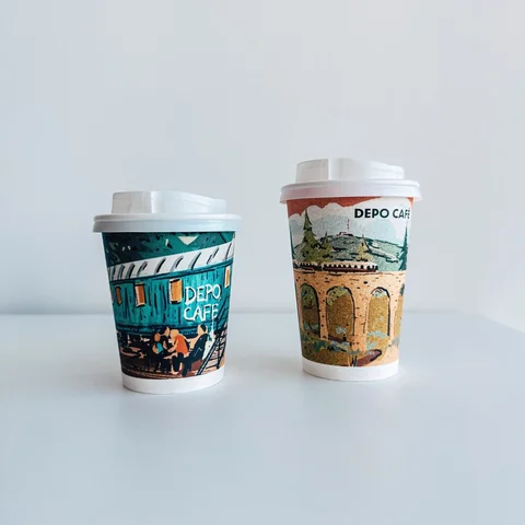 Depo Café Telgárt | references - branded take away cups | takeawaycup.eu