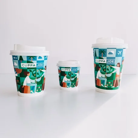 designer cups with print | Cuppa Joe | takeawaycup.eu