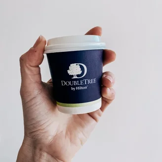 Double tree by Hilton paper cup | references | takeawaycup.eu
