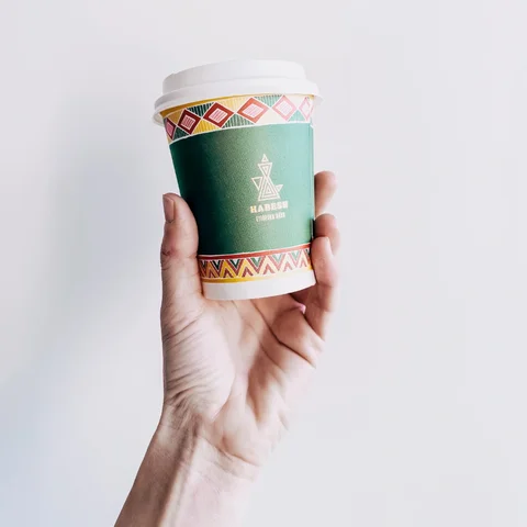 HABESH Coffee shop | references - branded take away cups | takeawaycup.eu