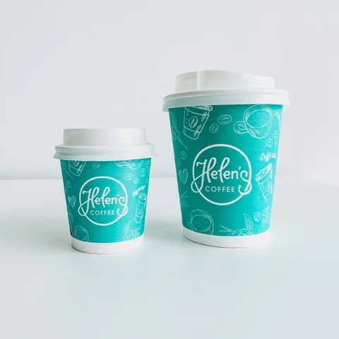 Helens coffee | references - branded take away cups | takeawaycup.eu