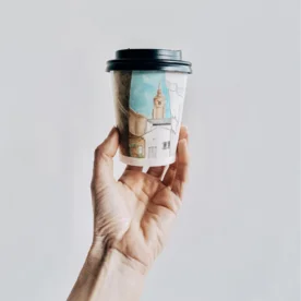 Hidden cafe | references - take away cups with customized design | takeawaycup.eu