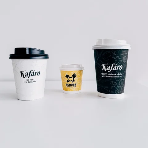 Kafaro bcross | references - branded take away cups | takeawaycup.eu