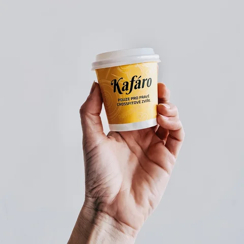 Kafaro bcross | references - branded take away cups | takeawaycup.eu