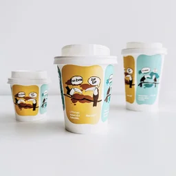 LYRA par chocolate paper cup | references | takeawaycup.eu