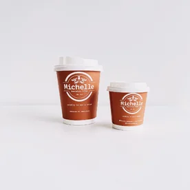 Michelle Coffee | references - take away cups with customized design | takeawaycup.eu