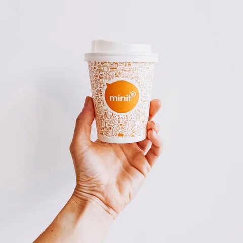 Minit | references - take away cups with customized design | takeawaycup.eu