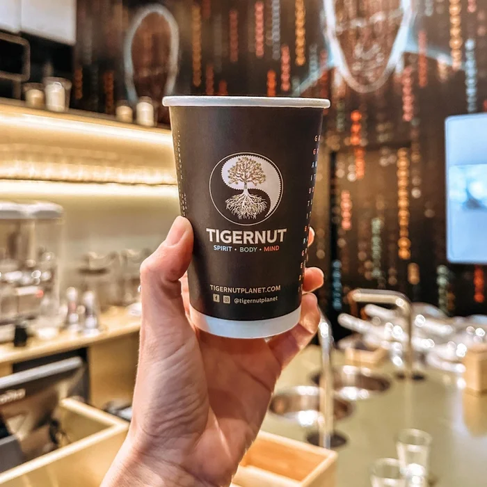 Tigernut paper cup | references | takeawaycup.eu