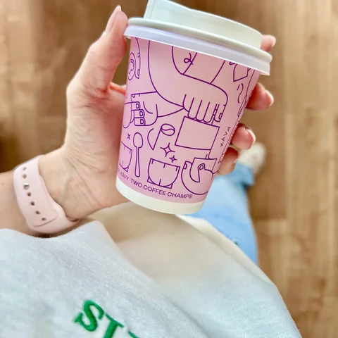Two Coffee Champs festival 2024 | references - take away cups with customized branding | takeawaycup.eu